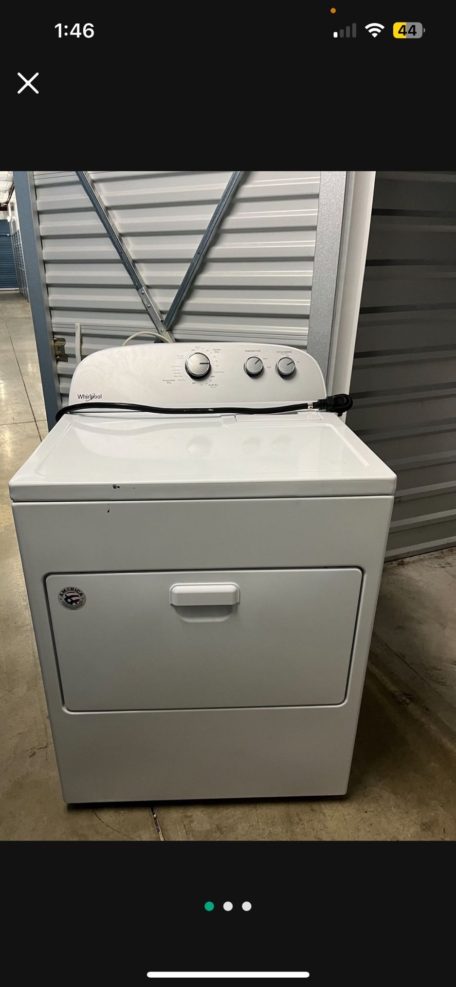 Whirlpool - Dryer - White - 29 Inch Electric Top Load Dryer with 7.0 cu. ft. Capacity