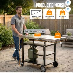 Big horn new outdoor dining cart