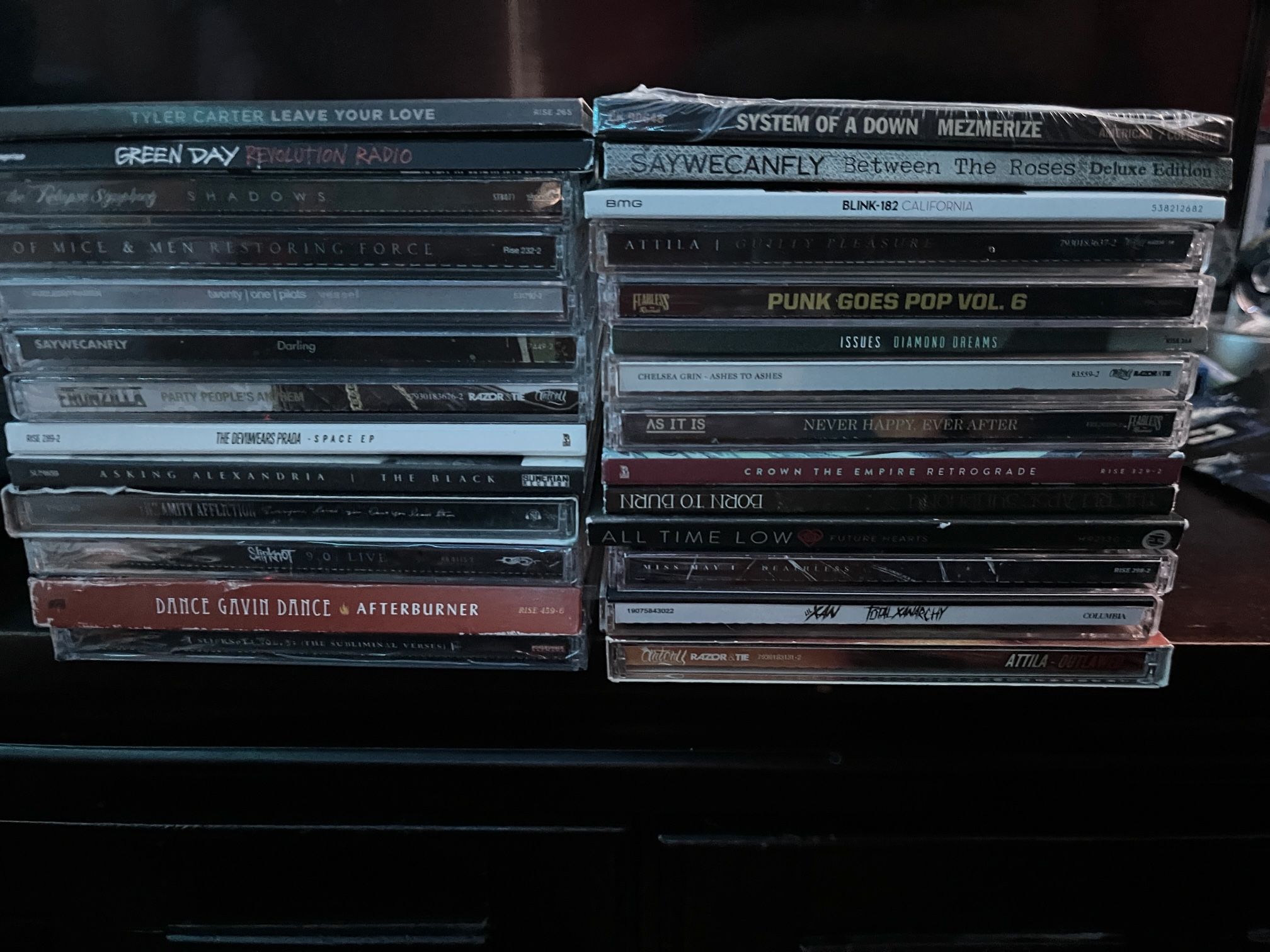 Lot of Band CD’s (Metal, Rock, Punk Rock, Pop Punk, ETC)