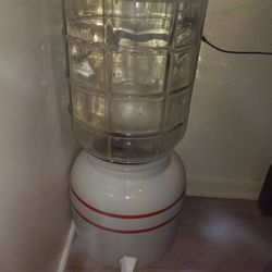 INDIAN VINTAGE WATER JUG WITH SPOUT/ PURE GLASS JUGS