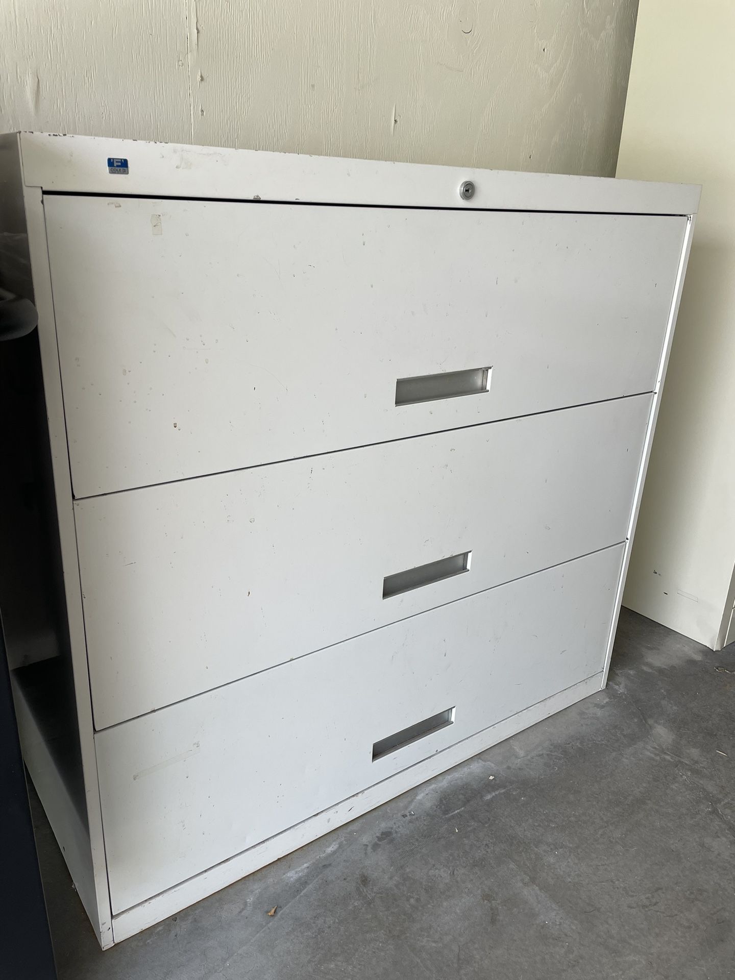 COLE 3 DRAWER LATERAL FILE CABINET