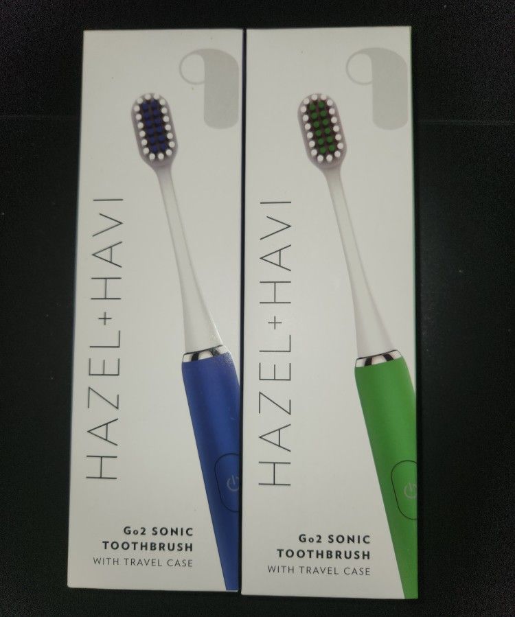 Hazel + Havi Go2 Sonic Toothbrush Bundle
