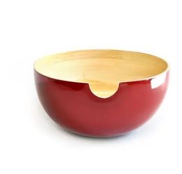 Ekobo Bamboo fiber salad bowl Calimero dish modern style living kitchen dining cooking plate