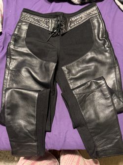 Leather pants