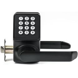 Smart Door Lock with Keypad,Door Locks for Front Door, keyless Entry Door Lock with/IC Card/Passcode/Key,Digital Door Lock with Keypad for Apartment,M