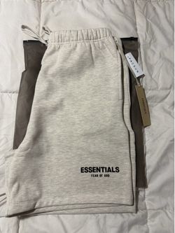 Grey Essentials fear of god shorts size large
