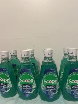 Crest or Colgate Mouthwash 1 L 5/$15