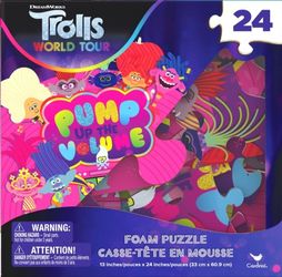 Trolls 2 world tour phone puzzle for kids ages 4 and up
