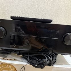 Pioneer Receiver With 5  Speakers + Bose Acoustic Mass III Series 6