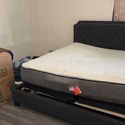 King Size  Bed And Frame 