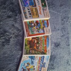 Wii Games Bundle - Donkey Kong, Mario Tennis + More FAST SALE!