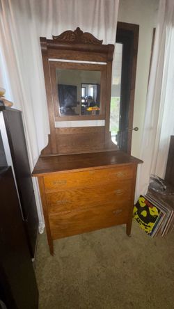 Antique Oak Dresser