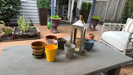 Assorted Plant Pots