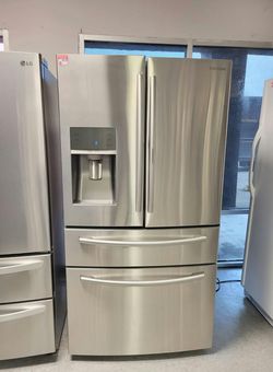 Samsung 4‑Door French Door Fridge – Stainless, Ice & Water