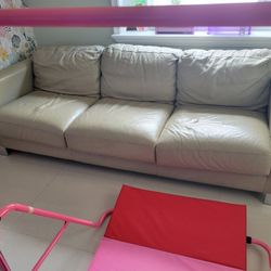 Leather Sofa 