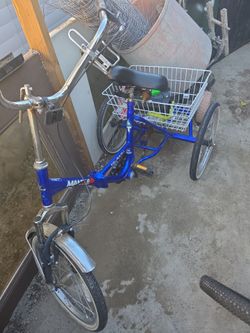 Mantis Tri-Rad Adult Tricycle Blue
