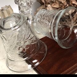 Home Interiors Vintage Magnolias Votive Candle Holders Cups