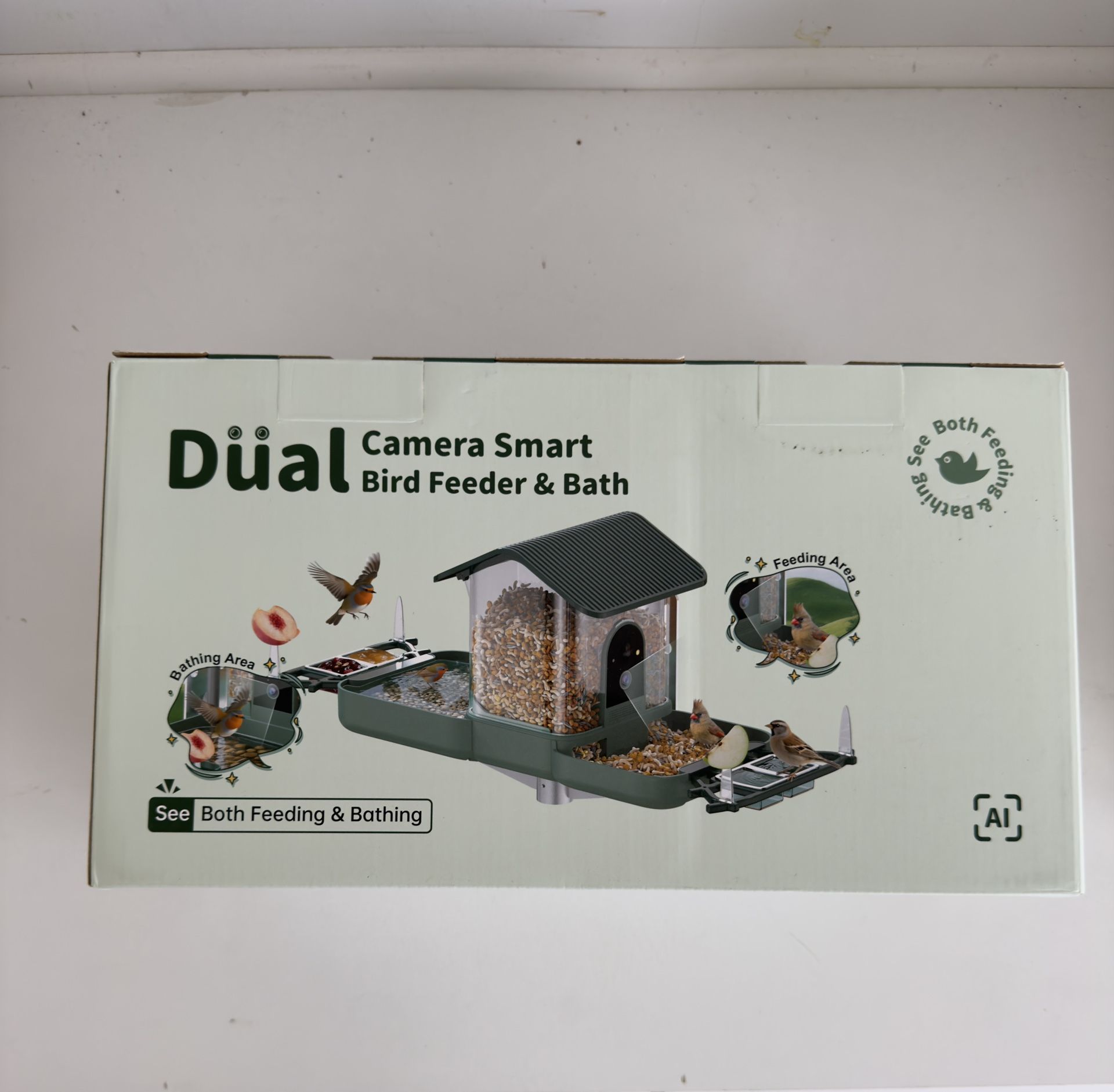 Dual Camera Bird Feeder