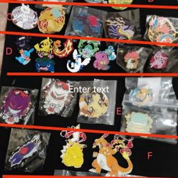 Pokemon pins