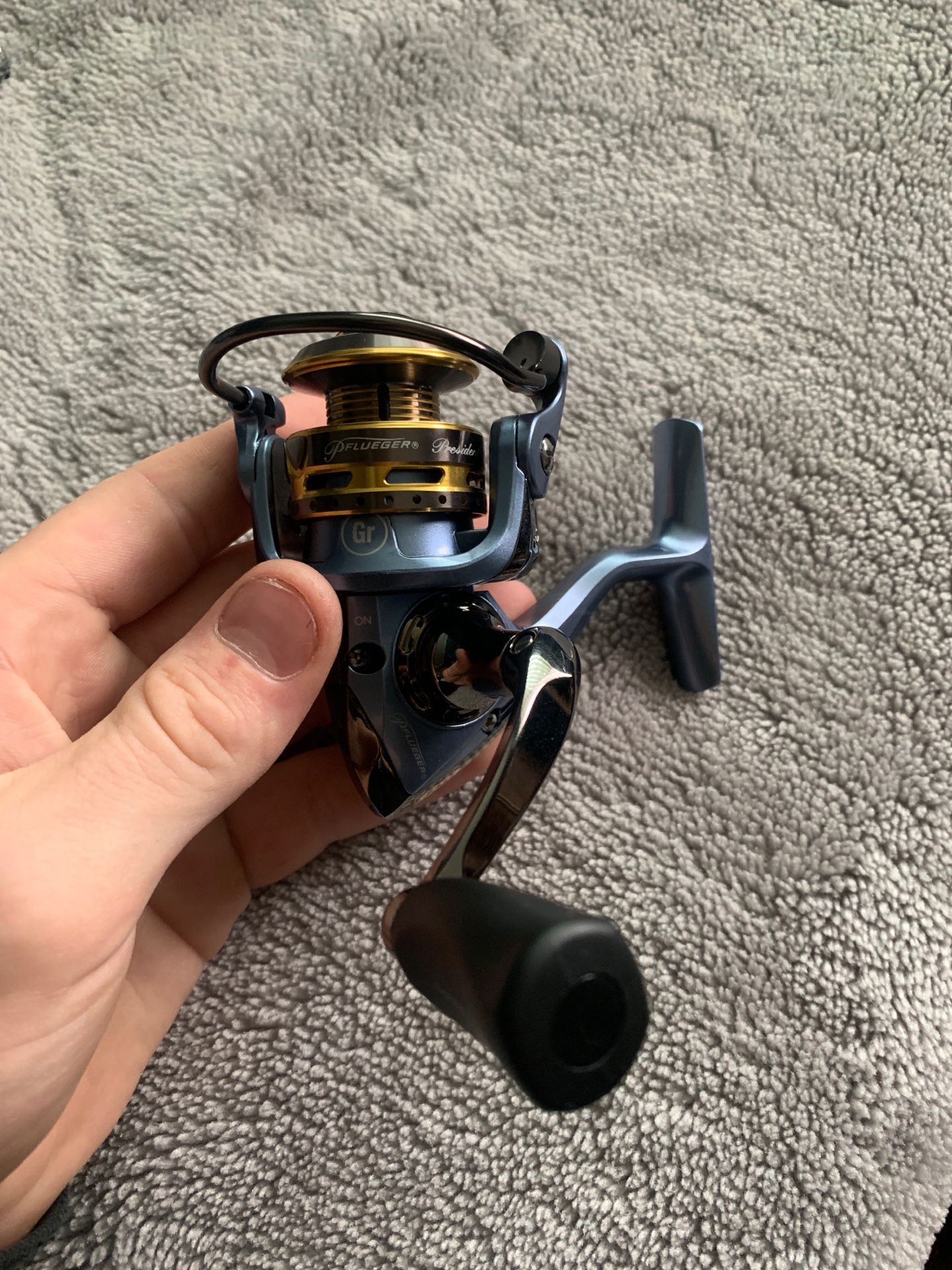 New trout fishing reel