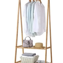 Bamboo Garment Rack 