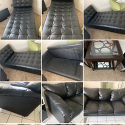 Sofa, Chaise And Table $199 🛋🍀🎁🎈 Living Room Set. 