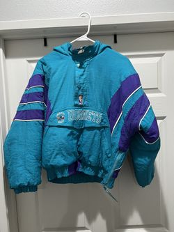 Vintage 90s NBA Charlotte Hornets starter jacket