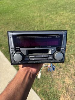 Clarion Double Din Stereo