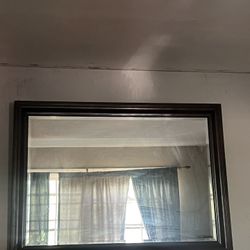 Three-Piece Furniture Set & Mirror 