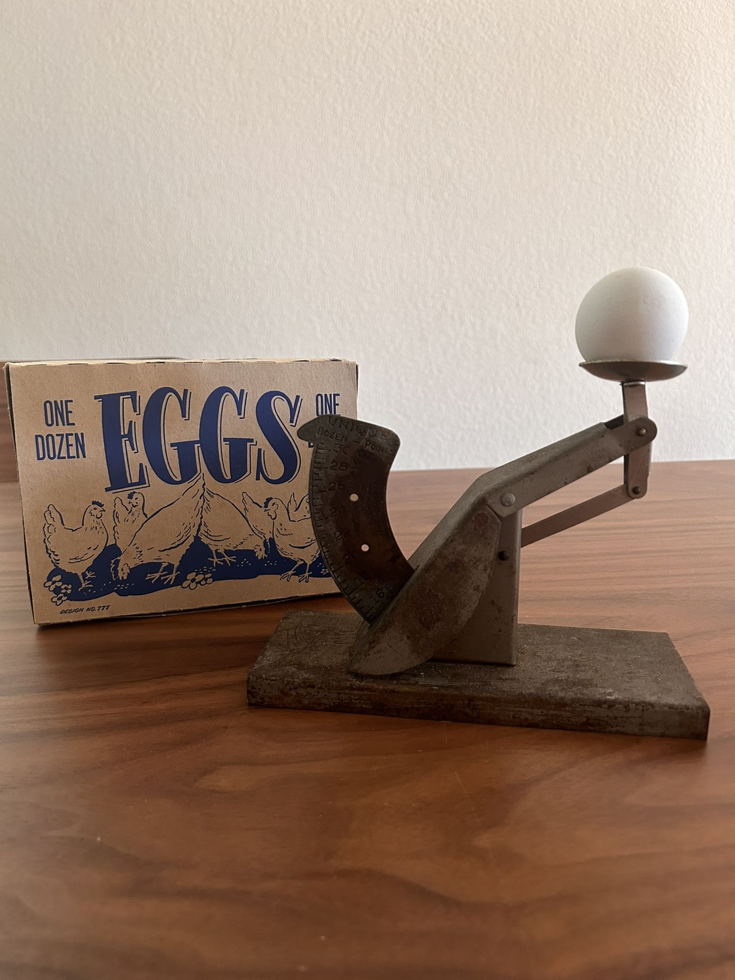 Antique Egg Scale 