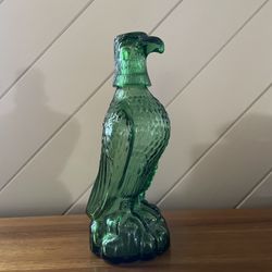 Antique Bald Eagle Decanter 