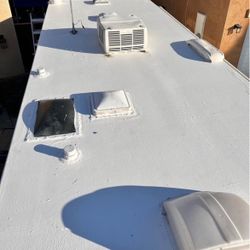 RV Roof recoating 