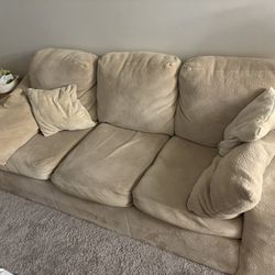 Beige Couch 