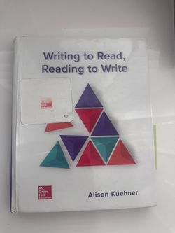 Writing to Read, Reading to Write
