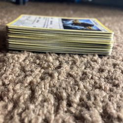 55 Basic Pokémon Cards