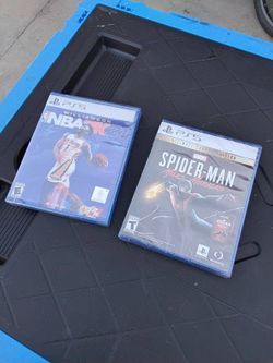 Ps5, Games.. Brand New, Never Opened Or Used. - $60.. both, firm on price