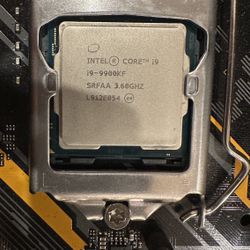 Intel I9-9900kf and Z390 Motherboard Combo