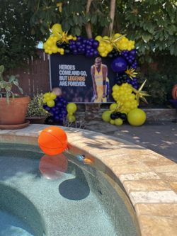 garland balloons / decoraciones con globos 