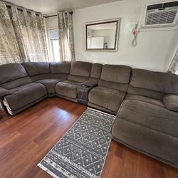 Couch and Dining Table
