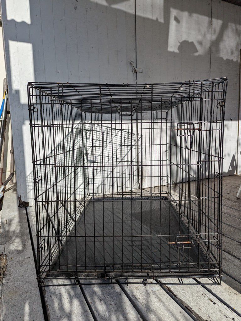Folding Wire Animal Crate 