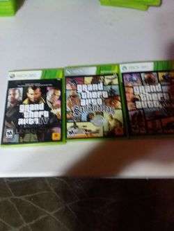 GTA games Xbox 360