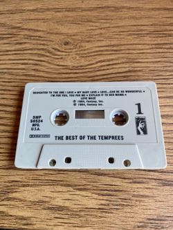 THE TEMPREES CASSETTE THE BEST OF Rare Funk Soul