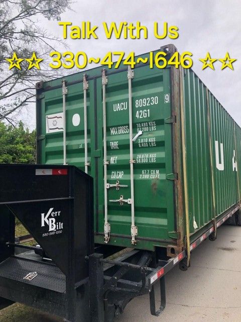 20 and 40 Ft Shipping Containers ON SALE! Conex, New And Used! GREAT WARRANTY & Payment Plans!!