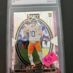 2024 SELECT FUTRUE Bo Nix #7 Mint  9
