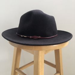 Stetson Wool Hat Large – Made in USA – Crushable Western / Outback Hat