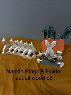 Napkin holder set