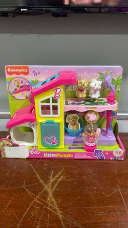 Fisher price little people Barbie play and care pet spa