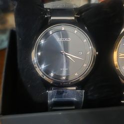 Diamond Sieko watch