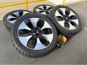 2026 Ford F-150 F150 22" OEM Rims Wheels & NEW Tires Lincoln Navigator Expedition Lightning Stealth King Ranch Platinum