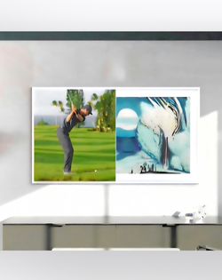 85-inch SAMSUNG QLED The Frame 4K Smart TV UHD HDR